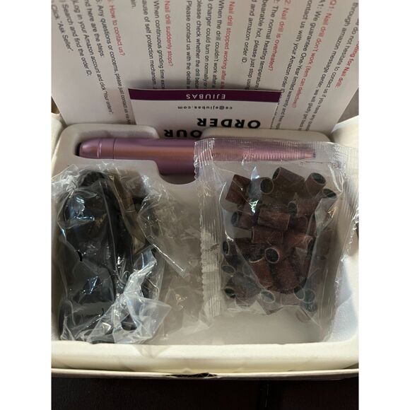 Dr Professional Pink Electric Nail Drill New - Picture 2 of 4